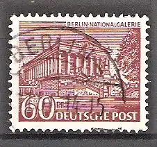 Briefmarke Berlin Mi.Nr. 54 o Berliner Bauten 1949 / Nationalgalerie