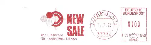 Freistempel F76 1689 Gütersloh - NEW SALE - Ihr Lieferant für astreine Lithos (#2896)