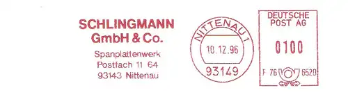 Freistempel F76 6520 Nittenau - SCHLINGMANN GmbH & Co. - Spanplattenwerk (#2889)