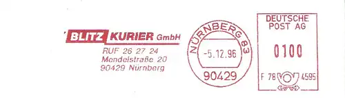 Freistempel F78 4595 Nürnberg - BLITZ KURIER GmbH (#2888)