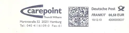 Freistempel 4D06000E37 Hamburg - Carepoint Thum & Wilharm (#2853)