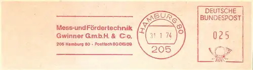 Freistempel Hamburg - Mess- und Fördertechnik Gwinner GmbH & Co. (#2846)