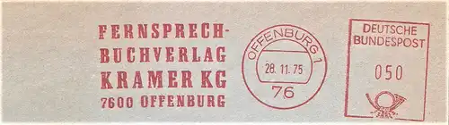 Freistempel Offenburg - Fernsprech-Buchverlag Kramer KG (#2827)