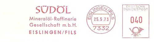 Freistempel Eislingen / Fils - SÜDÖL Mineralöl-Raffinerie Gesellschaft mbH (#2790)