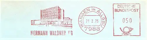 Freistempel Wangen im Allgäu - Hermann Waldner KG (Abb. Firmengebäude) (#2775)
