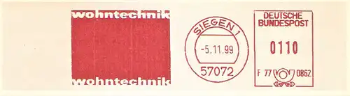 Freistempel F77 0862 Siegen - wohntechnik (#2763)