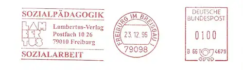 Freistempel B66 4679 Freiburg im Breisgau - Lambertus Verlag / Sozialpädagogik - Sozialarbeit (#3166)