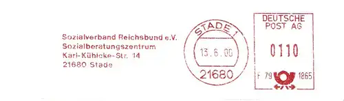 Freistempel F79 1865 Stade - Sozialverband Reichsbund e.V. - Sozialberatungszentrum (#3167)