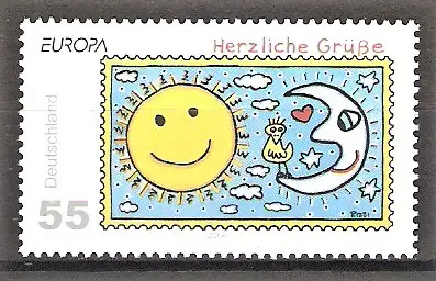 Briefmarke BRD Mi.Nr. 2662 ** Europa CEPT 2008 / Herzliche Grüße