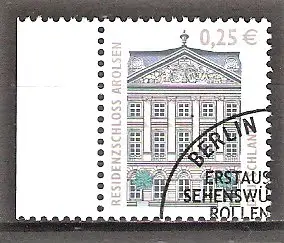 Briefmarke BRD Mi.Nr. 2374 (B) o Seitenrand links - Sehenswürdigkeiten 2004 / Residenzschloss Arolsen