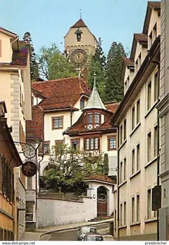 Ansichtskarte Schweiz - Luzern / Zeitturm - Zytturm (1084)