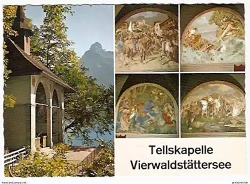 Ansichtskarte Schweiz - Vierwaldstättersee / Tellskapelle (177)