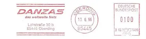 Freistempel B66 7035 Oberding - DANZAS das weltweite Netz (#2703)