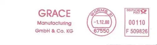 Freistempel F509826 Worms - GRACE Manufacturing GmbH & Co. KG (#2606)
