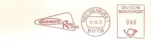 Freistempel Neu-Isenburg - Roy GmbH / dosapro milton (#2430)