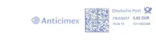 Freistempel 1D11002496 - Anticimex (#2516)