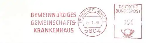 Freistempel Herdecke, Ruhr - Gemeinnütziges Gemeinschafts-Krankenhaus (#2487)