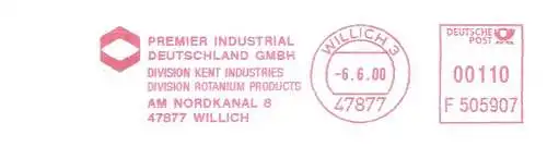 Freistempel F505907 Willich - Premier Industrial Deutschland GmbH / Division Kent Industries - Division Rotanium Product (#2484)