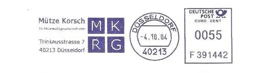 Freistempel F391442 Düsseldorf - MKRG Mütze Korsch Rechtsanwaltsgesellschaft mbH (#2443)