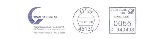 Freistempel C940496 Essen - TEAM GESUNDHEIT - Gesellschaft für Gesundheitsmanagement mbH (#2431)