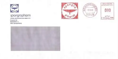 Freistempel B24 1610 Spangenberg - Spangro Pharm (#AFS55)