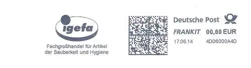 Freistempel 4D06000A4D - igefa Fachgroßhandel für Artikel der Sauberkeit und Hygiene (#2296)