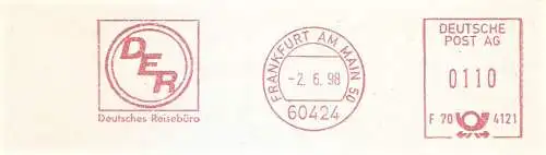 Freistempel F70 4121 Frankfurt am Main - DER Deutsches Reisebüro (#2383)