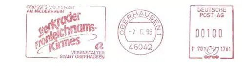 Freistempel F70 1761 Oberhausen - Sterkrader Fronleichnams-Kirmes - Grosses Volksfest am Niederrhein (#2374)