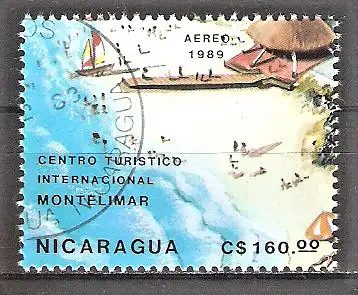 Briefmarke Nicaragua Mi.Nr. 2933 o Tourismus 1989 / Montelimar