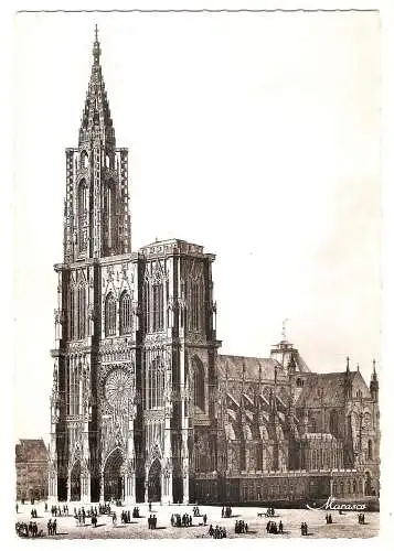 Ansichtskarte Frankreich - Strasbourg / La Cathédrale (2688)