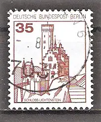 Briefmarke Berlin Mi.Nr. 673 o 35 Pf. Burgen und Schlösser 1982 / Schloss Lichtenstein