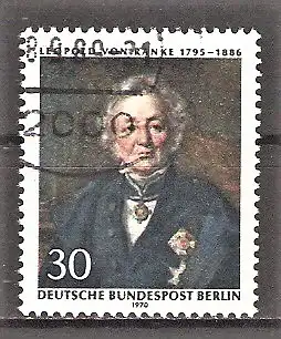 Briefmarke Berlin Mi.Nr. 377 o 175. Geburtstag von Leopold von Ranke 1970 / Historiker