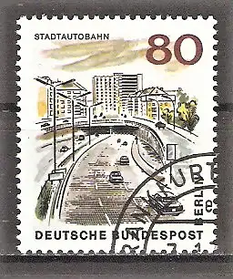 Briefmarke Berlin Mi.Nr. 262 o Das neue Berlin 1965 / Stadtautobahn