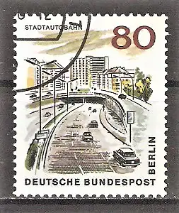 Briefmarke Berlin Mi.Nr. 262 o Das neue Berlin 1965 / Stadtautobahn