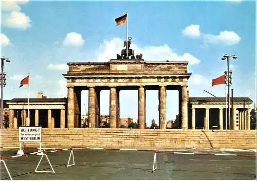 Ansichtskarte Deutschland - Berlin / Brandenburger Tor (1698)