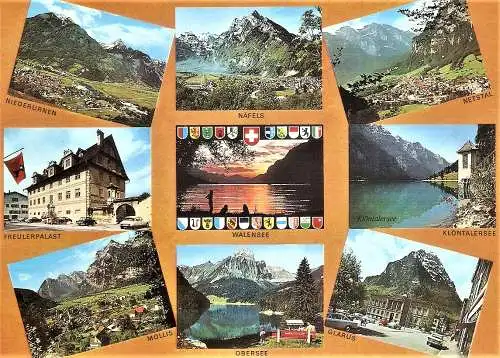Ansichtskarte Schweiz - Gruss aus dem Glarnerland (2610)