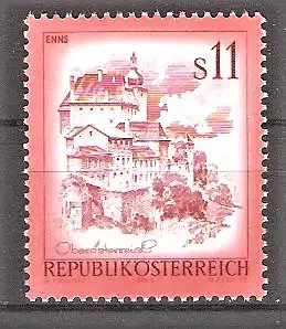 Briefmarke Österreich Mi.Nr. 1520 ** Schönes Österreich 1976 / Enns, Oberösterreich