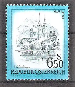 Briefmarke Österreich Mi.Nr. 1549 ** Schönes Österreich 1977 / Villach-Perau, Kärnten