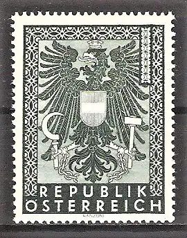 Briefmarke Österreich Mi.Nr. 716 ** Wappenzeichnung 1945 / Wappenadler
