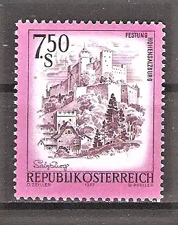 Briefmarke Österreich Mi.Nr. 1550 ** Schönes Österreich 1977 / Festung Hohensalzburg