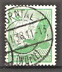 Briefmarke Deutsches Reich Mi.Nr. 529 o Flugpostmarke Steinadler vor Weltkugel 1934