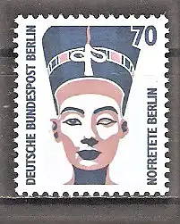 Briefmarke Berlin Mi.Nr. 814 ** 70 Pf. Sehenswürdigkeiten 1988 / Nofretete-Büste
