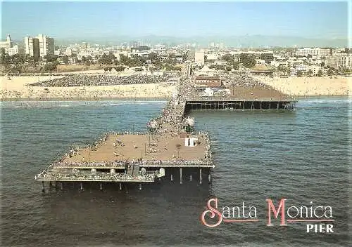 Ansichtskarte USA - Santa Monica / Santa Monica Pier (2171)