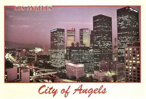 Ansichtskarte USA - Los Angeles / City of Angels - Nighttime glitter (2173)