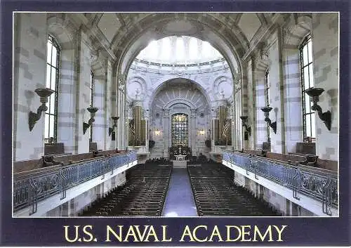Ansichtskarte USA - Annapolis / U.S. Naval Academy (2182)