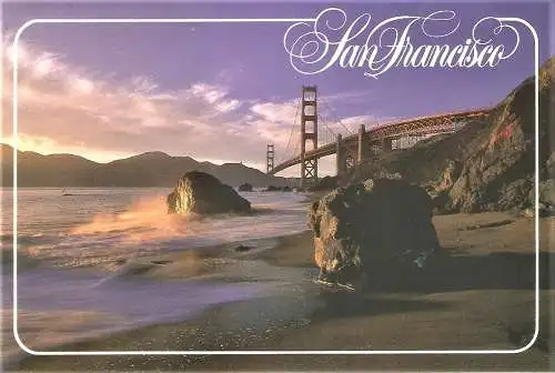 Ansichtskarte USA - San Francisco / The Golden Gate Bridge (2386)