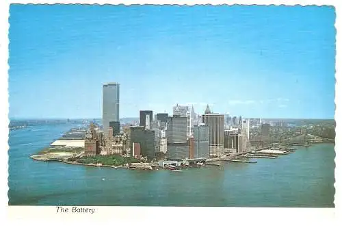 Ansichtskarte USA - New York City / The Battery - Lower Manhattan (2382)