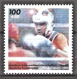 Briefmarke BRD Mi.Nr. 1779 ** Sporthilfe 1995 / Box-Weltmeisterschaften der Amateure