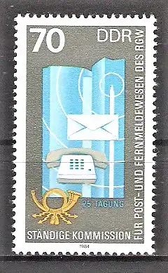 Briefmarke DDR Mi.Nr. 2873 ** Tagung des RGW 1984