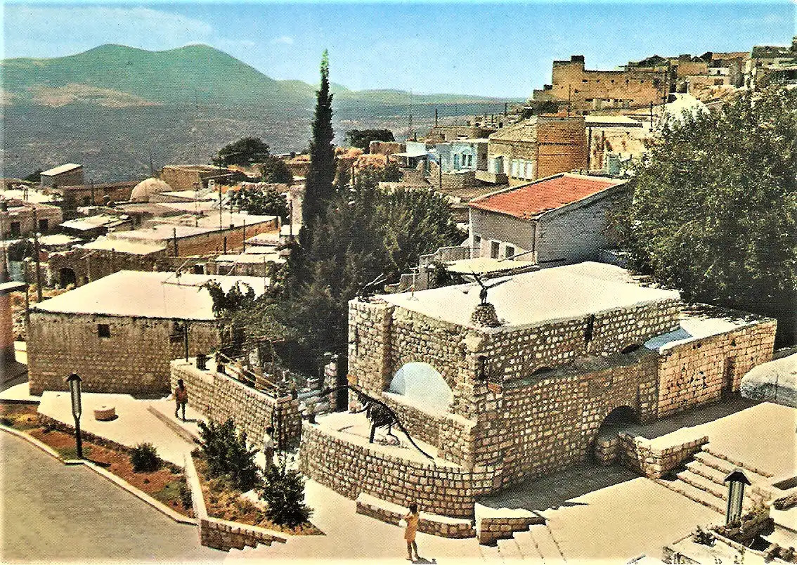 Ansichtskarte Israel - Safad / Safed - Ortsansicht (1936)